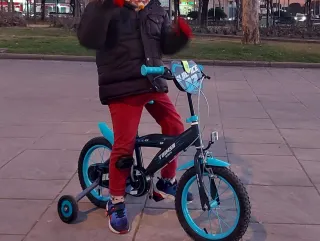 Bicicleta infantil Blue Ice 5 años