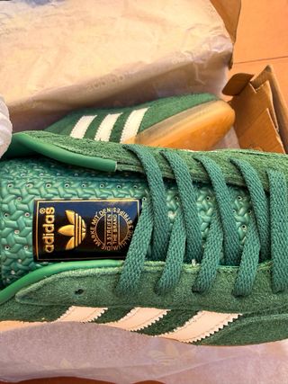 Adidas Gazelle Talla 40 Verde y Rosa