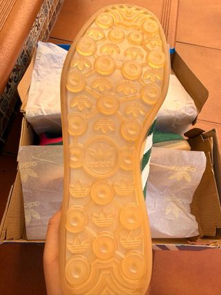 Adidas Gazelle Talla 40 Verde y Rosa