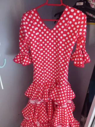 Traje de gitana 13 años 1'58