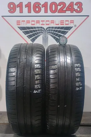 -195 55 15 H MICHELIN RUEDA AL 90% VIDA UTIL