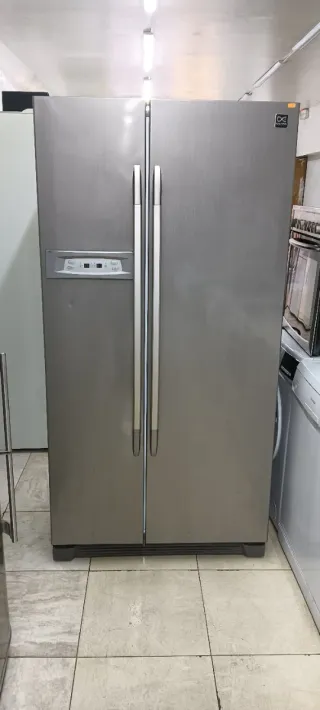 Nevera Americana Acero Inoxidable Daewoo