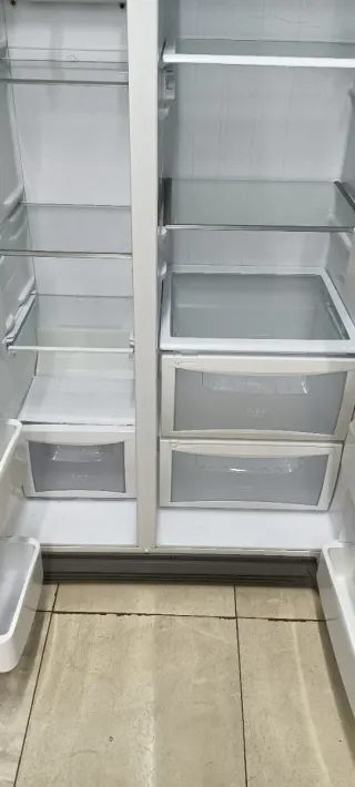 Nevera Americana Acero Inoxidable Daewoo