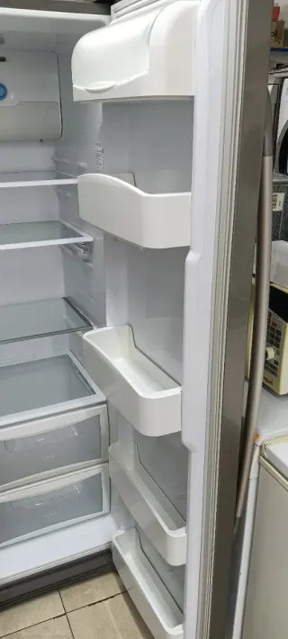 Nevera Americana Acero Inoxidable Daewoo