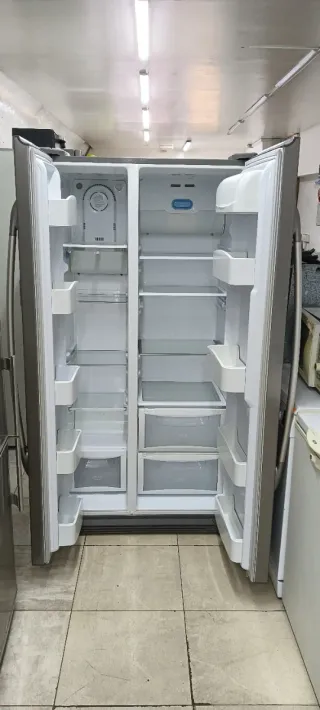 Nevera Americana Acero Inoxidable Daewoo