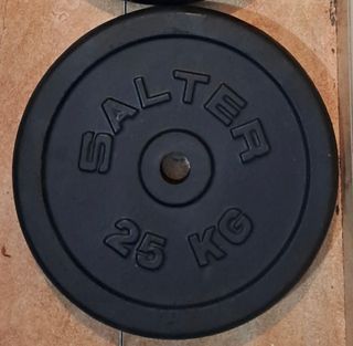 PESAS 1 DISCO SALTER DE 25KG DE 30MM