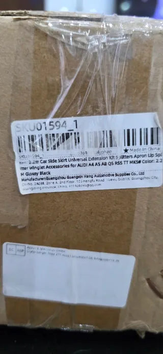 Taloneras laterales para Audi A-4, A-5