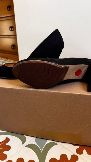 Zapatos de tacón negros