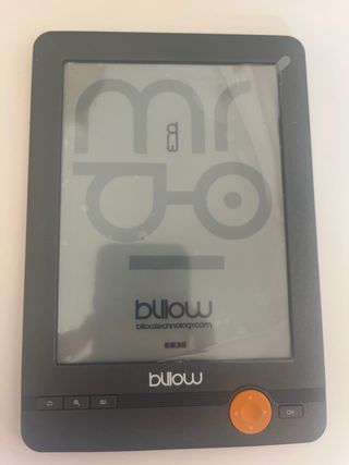Mr. Book E-reader 6 Negro/Gris Nuevo  Ebook