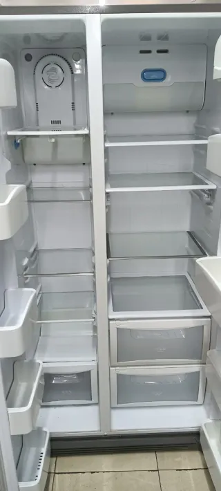 Nevera Americana Acero Inoxidable Daewoo