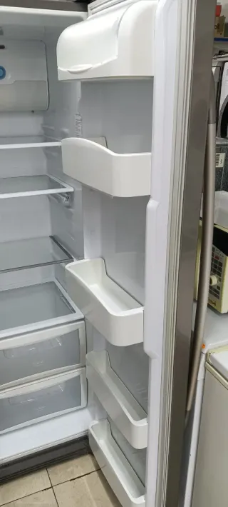 Nevera Americana Acero Inoxidable Daewoo