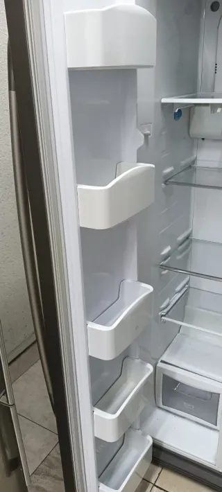 Nevera Americana Acero Inoxidable Daewoo