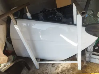 Portiera sinistra Smart 451 bianca