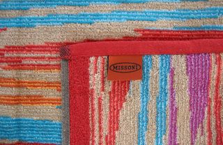 MISSONI SET ASCIUGAMANI VELOUR VINTAGE COTONE NINA