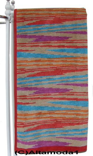 MISSONI SET ASCIUGAMANI VELOUR VINTAGE COTONE NINA