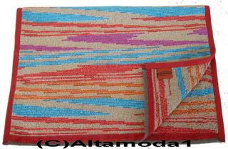 MISSONI SET ASCIUGAMANI VELOUR VINTAGE COTONE NINA