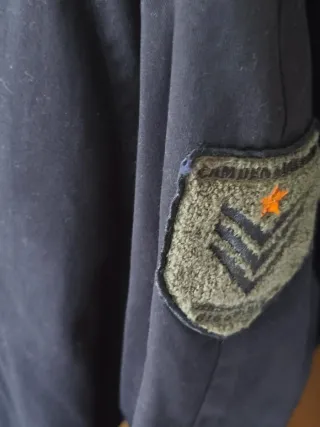 Parka negra mujer IKKS