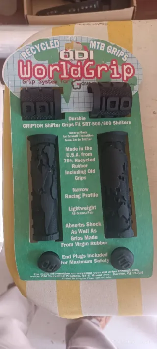 Punhos ODI WorldGrip BTT Recycled