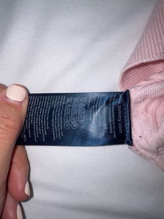 Jersey Tommy Hilfiger Rosa XXS