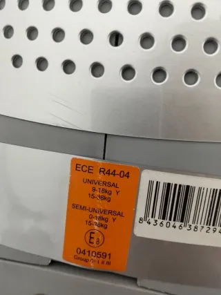 Cadeira Auto TURN Cinza