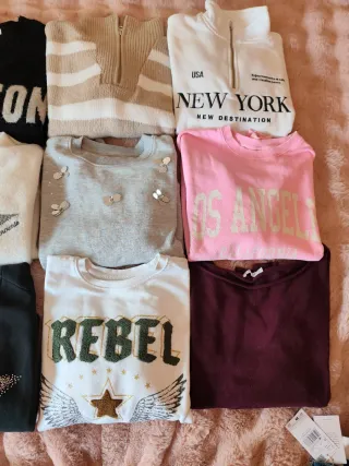 Lote Jerseys y sudaderas Mujer