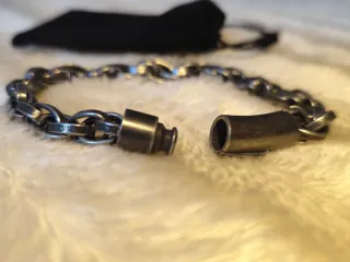 Pulsera vintage budista Yemen, acero 316L.