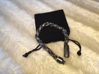 Pulsera vintage budista Yemen, acero 316L.