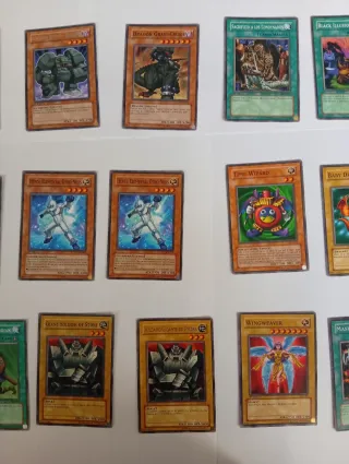 Lote Cartas Yugi Oh Antiguas