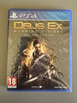 Deus Ex Mankind Divided - Ps4 - Precintado