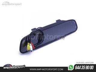 ESPEJO RETROVISOR CON PANTALLA PARA CÁMARA