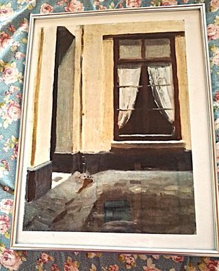 Quadro Hopper su tela