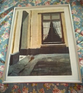 Quadro Hopper su tela