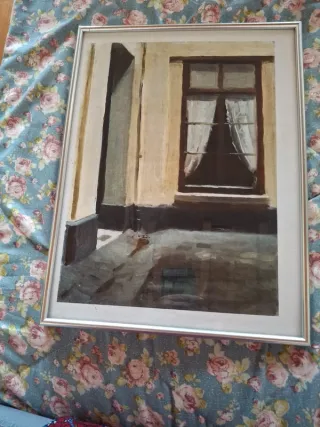 Quadro Hopper su tela