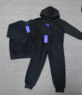 Conjunto Polo Ralph Lauren Negro 13-14