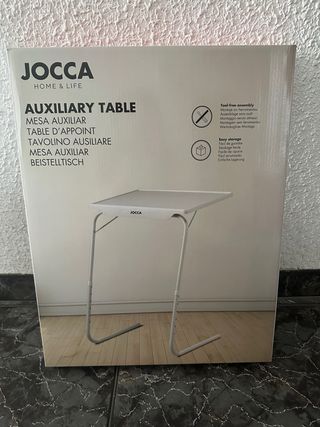 Mesa Auxiliar Plegable JOCCA - Multiusos (Como Nue