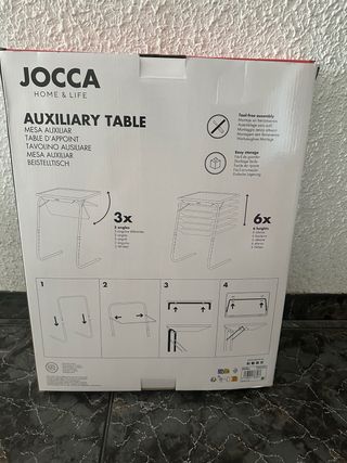 Mesa Auxiliar Plegable JOCCA - Multiusos (Como Nue