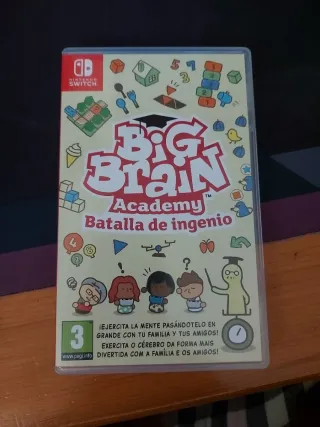 Big brain academy, juego para switch 1.