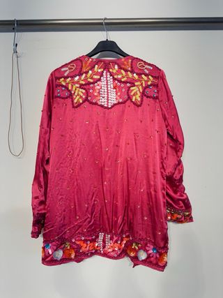 Kimono corto bordado Talla S