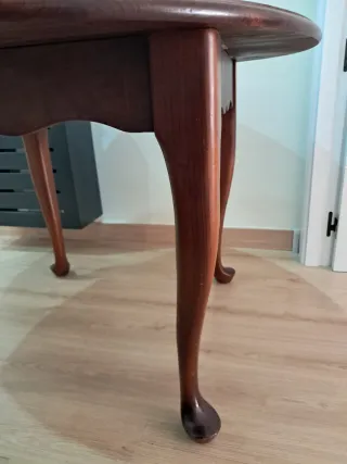 Mesa de madera extensible