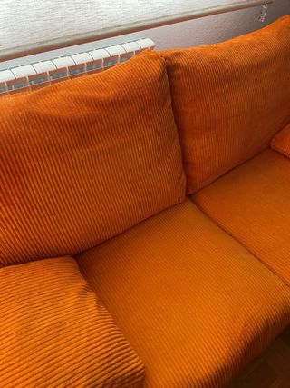 SOFA 2 PLAZAS - PANA COLOR TEJA