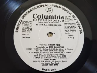 FESTIVAL BOCATA ROCK , 1980 / DISCO PROMOCIONAL