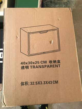 Vitrina expositora metacrilato 40x30x25 cm