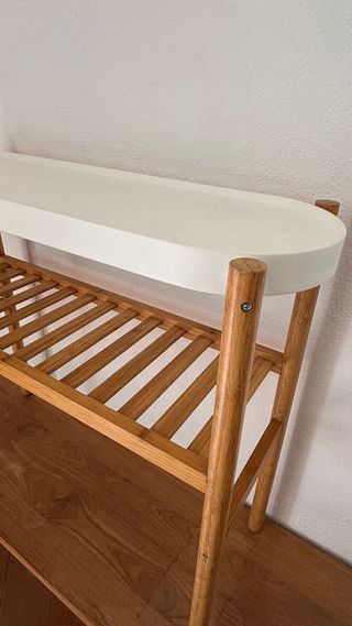 Estantería plantas Ikea SATSUMAS bambú