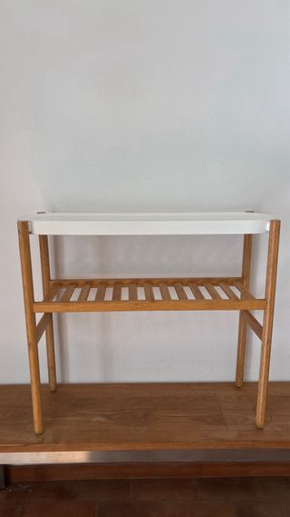 Estantería plantas Ikea SATSUMAS bambú