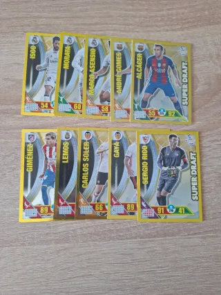 Super Draft Adrenalyn 2016-17 Cromos Fútbol