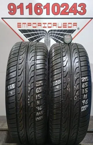 -215 65 15 H KUMHO RUEDA PREMIUM YA MONTADA