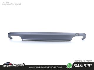 DIFUSOR TRASERO DOBLE IMPRIMADO PARA AUDI A5 8T COUPE 2011-2017