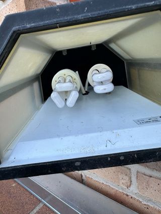 Farol exterior hierro negro (Tengo 13 faroles)