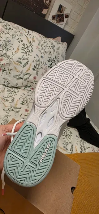 Zapatillas HEAD pádel mujer talla 38 con etiquetas