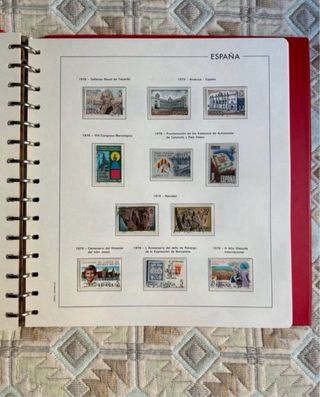 Álbum Sellos España Edifil 1975-1983